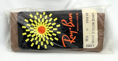 NOS Unopened Vintage Bausch & Lomb Ray Ban BL Aviators Large Metal II 1970s #398 - Image 1 of 4