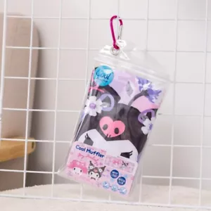 BRAND NEW Cool Muffler Sanrio Ice Towel Chill Soft Cooling Towel - with CLIP - Picture 1 of 10