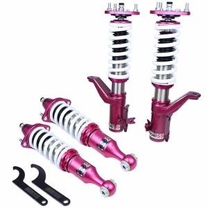 FOR HONDA CRV 02-06 RD4 - 8 GODSPEED MONOSS COILOVER SUSPENSION KIT CAMBER PLATE - Picture 1 of 6