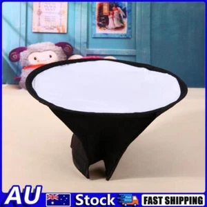 20cm Round Flash Softbox for Diffuser Speedlight Photography Canon - Picture 1 of 5
