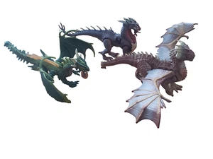 Lot Vintage Dragonheart Draco Medusa Razorthorn Figure 1996 Kenner See Condition - Picture 1 of 14