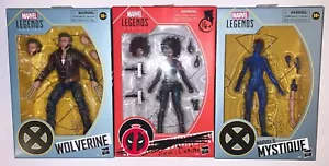 Marvel Legends Series WOLVERINE, DOMINO & MARVEL'S MYSTIQUE X-Men 2020 MIP - Bild 1 von 9