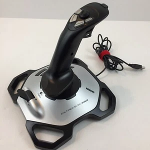 Logitech Extreme 3D Pro USB Joystick X3D T41126 Flight Simulator Controls - Picture 1 of 8