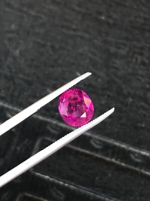 1.95ct RUBY - NATURAL - UNTREATED - AFGHANISTAN - NICE COLOR AND LUSTER - Image 1 of 3