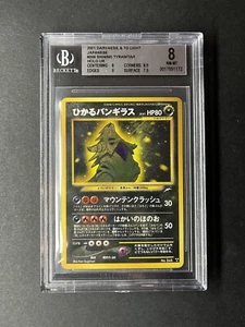 Japanese Shining Tyranitar Neo Bgs 8 Holo - Foto 1 di 6