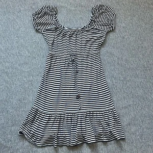 Abito Juicy Couture Y2K Babydoll a righe con coulisse in vita taglia media M - Foto 1 di 10