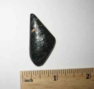 1.4" PULIDO NATURAL RARO AUTÉNTICO NUUMMITA PIEDRA CABUJÓN GROENLANDIA 9.1g *A2 - Imagen 1 de 24