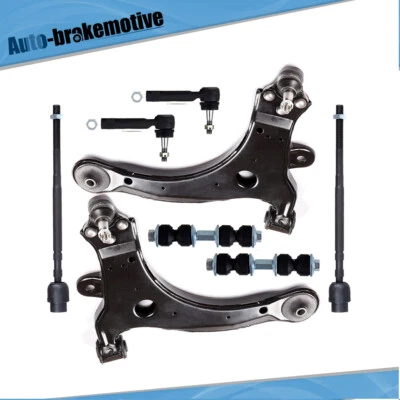 8X Front Lower Control Arms Tie Rods Sway Bars Kit Fits Buick Chevrolet Pontiac - Изображение 1 из 4