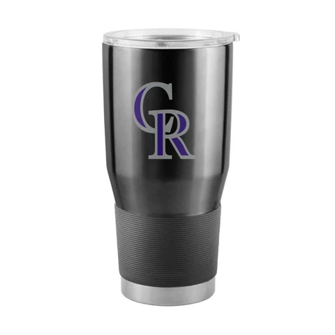 Colorado Rockies 30oz Stainless Steel Travel Tumbler [NEW] MLB Mug Glass Cup Cover