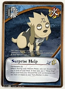 Naruto CCG - #676 - Surprise Help - 1st Edition - Rainbow Text Rare - Picture 1 of 3