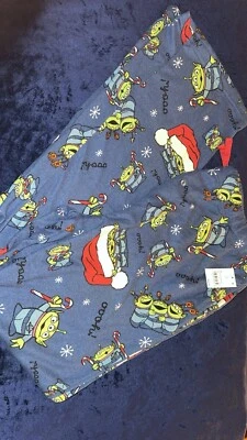 Disney Pixar Aliens Pajama Pants - blue and green NWT Size XXL #pajamapants - Image 1 of 4