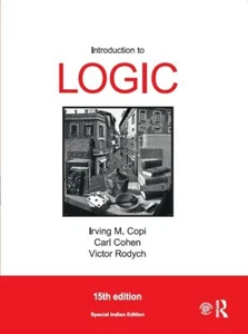 New:Introduction to Logic by Irving M. Copi 15th INTL ED - Imagen 1 de 2