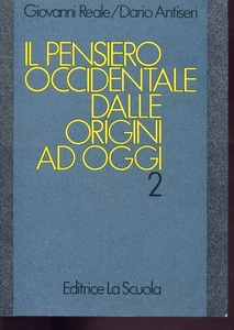 1984 IL PENSIERO OCCIDENTALE DALLE ORIGINI AD OGGI 2 - REALE/ANTISERI - Imagen 1 de 3