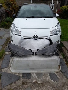 Citroen Ds3 C3 ds3 Headlights Headlamps 2009 To 2018 Tinted - Picture 1 of 9