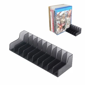 2pcs Plastic Console Game Card Box Game Discs Storage Stand Computer Room - Picture 1 of 12