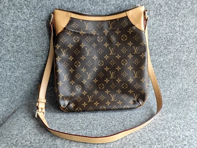 Authentic LOUIS VUITTON Monogram Odeon MM Shoulder Bag M56389 - Image 1 of 4