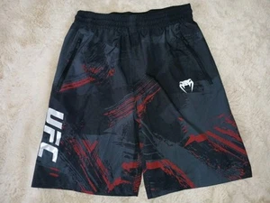 Venum UFC Fight Team Shorts Mens Black Jui Jitsu Size Small - Picture 1 of 11