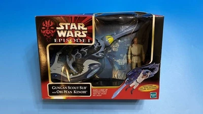 Gungan Scout Sub con Obi-Wan Kenobi 26 años agotado usado envío gratuito Foto 1 de 3