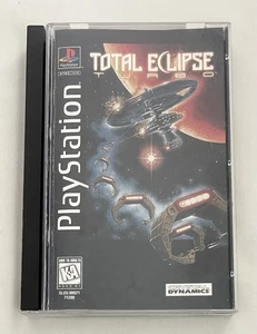 Total Eclipse Turbo Long Box (Sony PlayStation 1 PS1, 1995) Completo CIB - Imagen 1 de 4