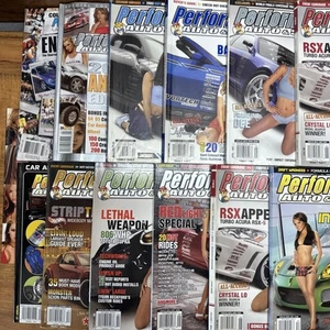 Performance Auto & Sound LOT OF 14 Magazine Catalogs 2003-2007 W 08 Calendar - Foto 1 di 15