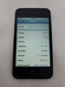 Apple iPod Touch 4. Gen 64GB A1367 getestet - Bild 1 von 9