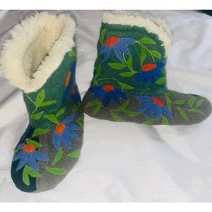 Bolso Damas de Lentejuelas WA Toastie Boot Zapatillas - Para Mujer Talla 5-6 - Lana Reciclada - Imagen 1 de 11