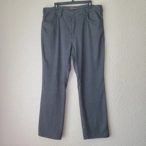 34 HERITAGE - Gr. 38/30 Herren Relaxed Straight grau Hose Knopf, Reißverschluss, Tasche - Bild 1 von 9