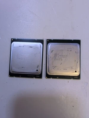 2x Intel QB79 - 2.7Ghz LGA2011 ES Xeon E5-2680 CPU - - Image 1 of 3