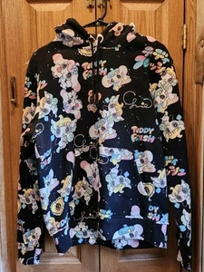 Yurie Sekiya x Teddy Fresh Collaboration - Black Long Sleeve S Hoodie - Picture 1 of 3