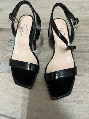 AGL ATTILIO GIUSTI LEOMBRUNI Angie Ankle Strap Sandals Sz 38 - Image 1 of 4