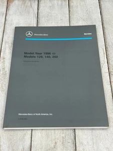 Mercedes-Benz Service Manual Model Year 1996 129 140 202 Intro into Service - Picture 1 of 2