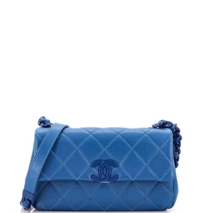 Chanel My Everything Flap Bag Quilted Caviar Small - Picture 1 of 8