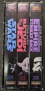 Star Wars Trilogy Set (VHS, 1995) - Picture 1 of 2