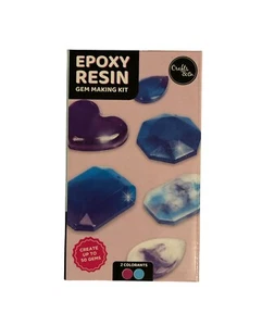 Epoxidharz Resin Set in 2 Farben, Form, Handschuhe für DIY und Bastelprojekte - Bild 1 von 7