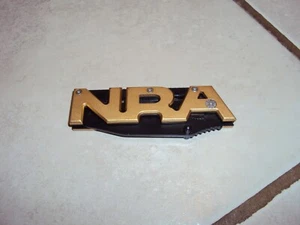 NRA Advertising Lock Blade Pocket Knife - Picture 1 of 6