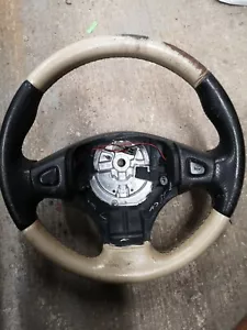 MGF TF Tan leather steering wheel for refurbishment - Picture 1 of 1