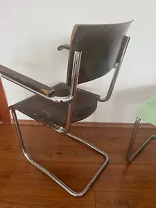 Thonet B43F Freischwinger Sessel 1933 Stuhl Bauhaus - Bild 1 von 12