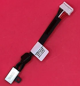 Dell XPS 15 P56F DC Jack Socket Port Power Cable 64TM0 DC30100X200 - Picture 1 of 6