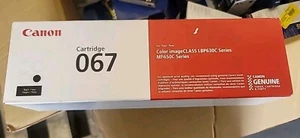 Canon 067 Black - Genuine - Original - Brand New & Factory Sealed - Picture 1 of 1