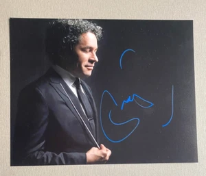 GUSTAVO DUDAMEL conductor violinist In-person signed autograph 8x10 photo - Picture 1 of 1