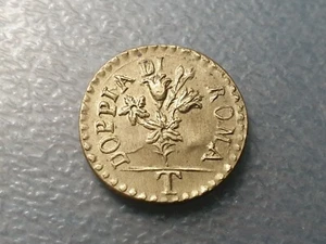 ESTADOS PAPALES PONDERAL COIN WEIGHT DOBLA - DOPPIA DE ROMA 5,45 g - Picture 1 of 2