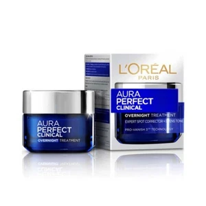 Crema de tratamiento nocturno corrector de manchas clínicas perfecto L'Oreal Aura 50 ml - Imagen 1 de 6