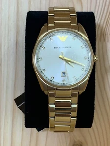 OROLOGIO "EMPORIO ARMANI"  REF. AR-6064 NUOVO LAMINATO ORO --ORIGINALE-- - Foto 1 di 3