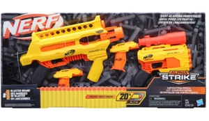 Pack Infantería Nerf Alpha Strike - 4 Blasters 20 Dardos Nuevo y Sellado En Caja - Imagen 1 de 1