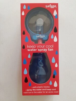 Water Spray Fan - Smiggle Red Blue Australia Battery Operated Travel - Image 1 of 4