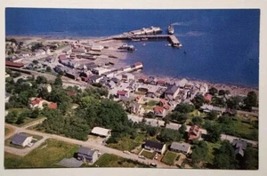 Aerial View, Town of Digby, Nova Scotia - Canada Postcard - Picture 1 of 2