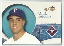 2001 Fleer Futures Mark Teixeira Bright Future Rookie RC #506/2499 Rangers #226