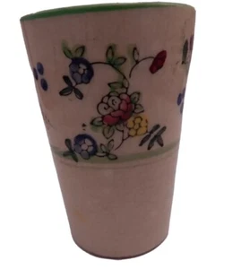 Vintage Floral Tumbler Made In Japan - Picture 1 of 6