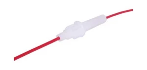 Inline Glass 3AG 6mm x 30mm Fuse Holder with lead fuse not included - Picture 1 of 1