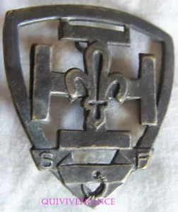 BG8217 - French Scouting Hairdressing Badge - Picture 1 of 2